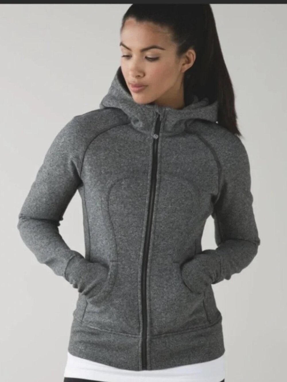 Lululemon Scuba Hoodie – Charcoal Gray – Size 12